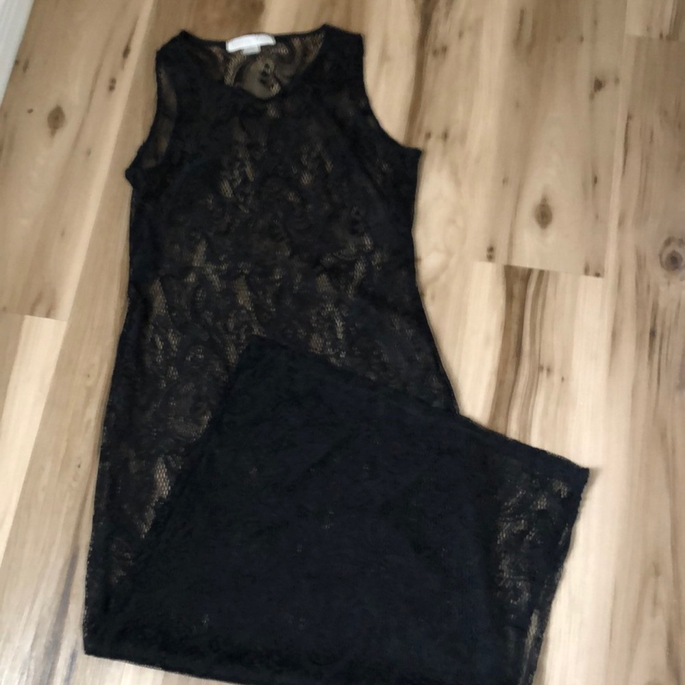 VITTORIA VIRINI MAXI LACED DRESS Size Large. Can be used as a beach cover up